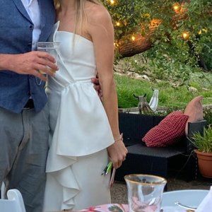 Elliatt Reception Dress White XS